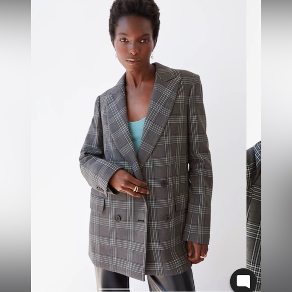 Aritzia Wilfred Margaux Blazer Grey Size 6 - Picture 8 of 8